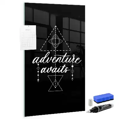 Quadro magnético com caneta modelo aventura