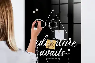 Quadro magnético com caneta modelo aventura