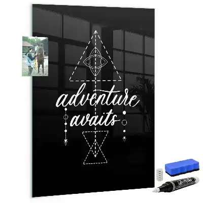 Quadro magnético com caneta modelo aventura