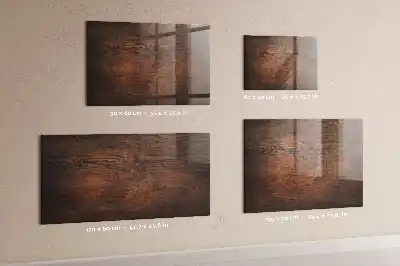 Quadro magnético com caneta acabamento em madeira antiga