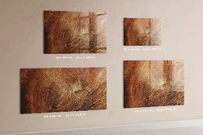 Quadro magnético com caneta e design de tronco de árvore antigo