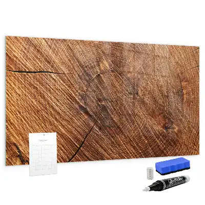 Quadro magnético de apagar a seco em formato de árvore decorativa