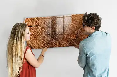 Quadro magnético de apagar a seco em formato de árvore decorativa