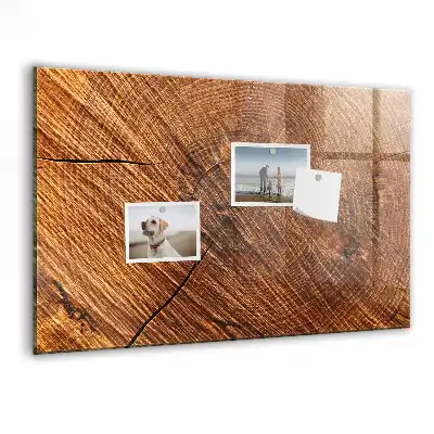 Quadro magnético de apagar a seco em formato de árvore decorativa