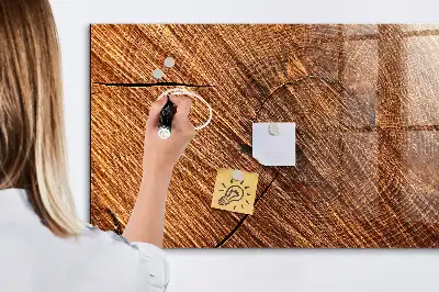 Quadro magnético de apagar a seco em formato de árvore decorativa