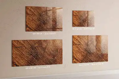 Quadro magnético de apagar a seco em formato de árvore decorativa