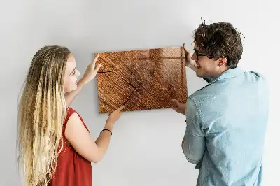 Quadro magnético de apagar a seco em formato de árvore decorativa