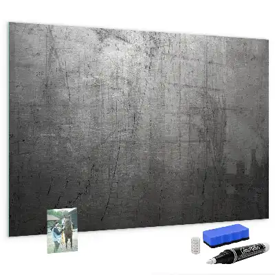 Quadro magnético de apagar a seco com parede de metal