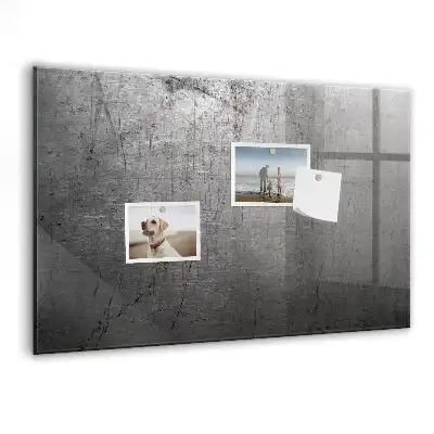 Quadro magnético de apagar a seco com parede de metal