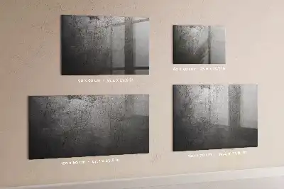Quadro magnético de apagar a seco com parede de metal