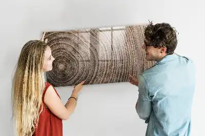 Quadro magnético com caneta modelo tronco de árvore