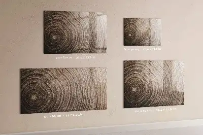 Quadro magnético com caneta modelo tronco de árvore
