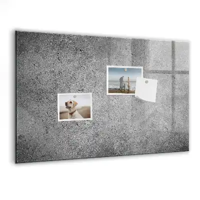 Quadro magnético com caneta estilo parede industrial