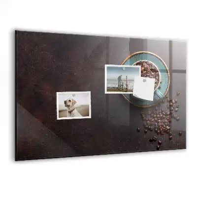 Quadro magnético de apagar a seco xícara de café