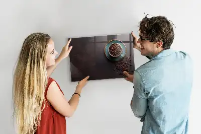 Quadro magnético de apagar a seco xícara de café