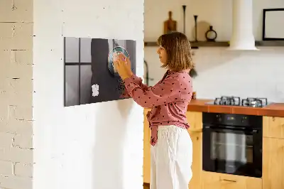 Quadro magnético de apagar a seco xícara de café