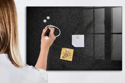 Quadro magnético com caneta na cor rocha escura