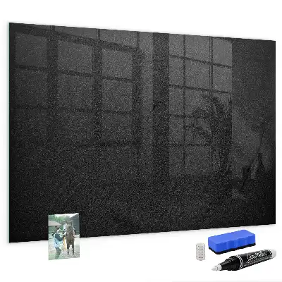 Quadro magnético com caneta na cor rocha escura