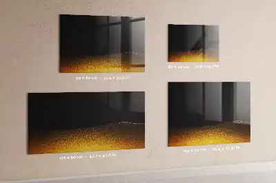 Quadro magnético de apagar a seco suco de laranja