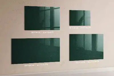 Quadro magnético com caneta estampa de folhas