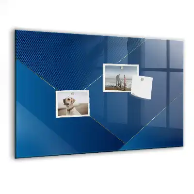 Quadro magnético de apagar a seco estampa de abstração decorativa
