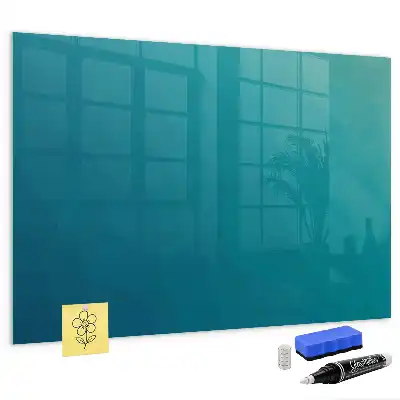Quadro magnético de apagar a seco com estampa de abstração do mar
