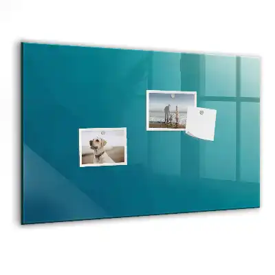 Quadro magnético de apagar a seco com estampa de abstração do mar