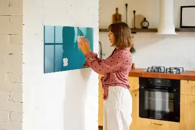 Quadro magnético de apagar a seco com estampa de abstração do mar