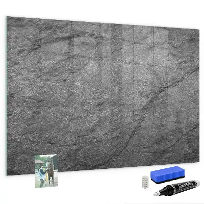 Quadro magnético com caneta modelo rocha vulcânica