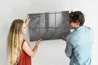 Quadro magnético com caneta modelo rocha vulcânica