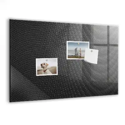 Quadro magnético com caneta estampa abstração escura