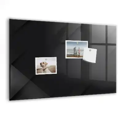 Quadro magnético de apagar a seco com padrão de parede escura