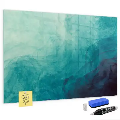 Quadro magnético Abstração de profundidade com caneta inclusa