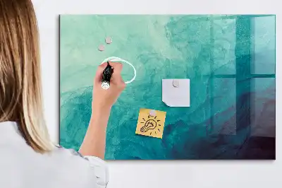Quadro magnético Abstração de profundidade com caneta inclusa