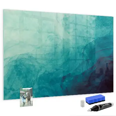 Quadro magnético Abstração de profundidade com caneta inclusa