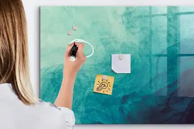 Quadro magnético Abstração de profundidade com caneta inclusa