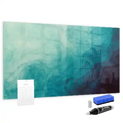 Quadro magnético Abstração de profundidade com caneta inclusa