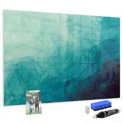 Quadro magnético Abstração de profundidade com caneta inclusa