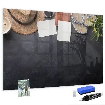 Quadro magnético de apagar a seco tema férias