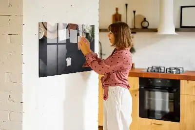 Quadro magnético de apagar a seco tema férias