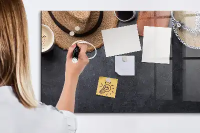 Quadro magnético de apagar a seco tema férias