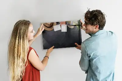 Quadro magnético de apagar a seco tema férias