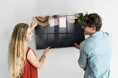 Quadro magnético de apagar a seco tema férias