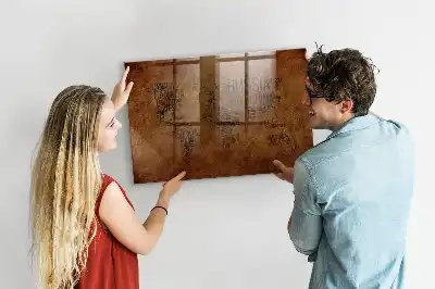 Quadro magnético com caneta mapa com nomes dos países