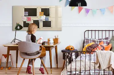 Quadro magnético com caneta com molduras retro