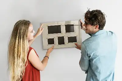 Quadro magnético com caneta com molduras retro