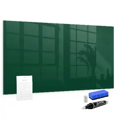 Quadro magnético com caneta na cor verde-garrafa