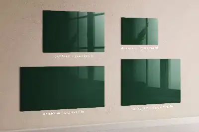 Quadro magnético com caneta na cor verde-garrafa