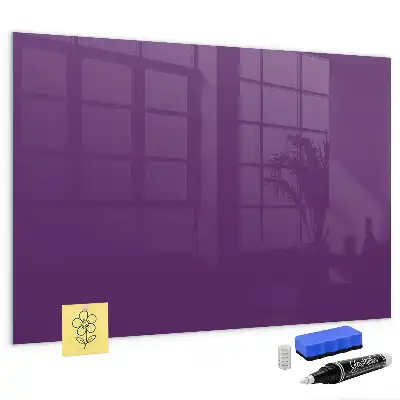Quadro magnético com caneta na cor roxa