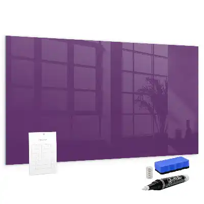 Quadro magnético com caneta na cor roxa